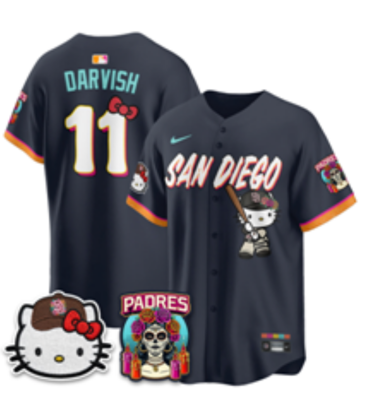 Youth San Diego Padres #11 Darvish blue MLB Jersey 0831001->youth mlb jersey->Youth Jersey